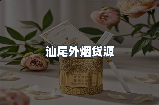汕尾外烟货源